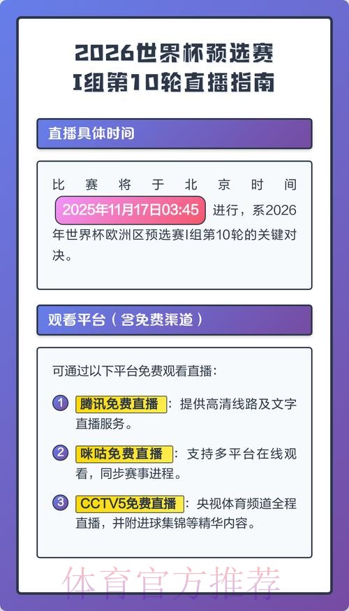2026年世界杯直播软件精选与安装指南